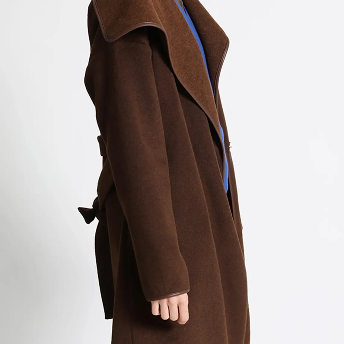 TAPADO LARGO MUFLÓN MELANGE CHOCOLATE (TALLAS M y L) 3