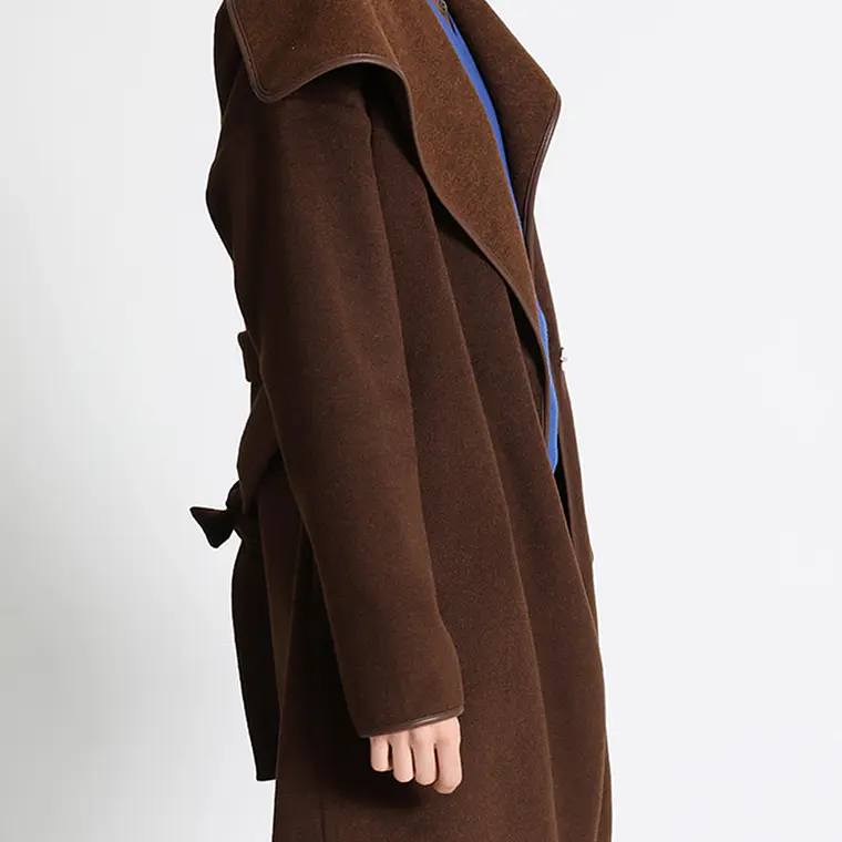 TAPADO LARGO MUFLÓN MELANGE CHOCOLATE (TALLAS M y L) 3