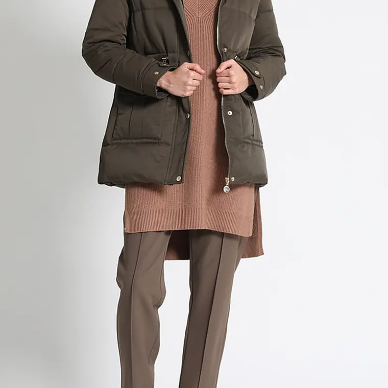 PARKA CON CAPUCHÓN Y RODÓN DE PIEL MILITAR (TALLAS S a L) 2