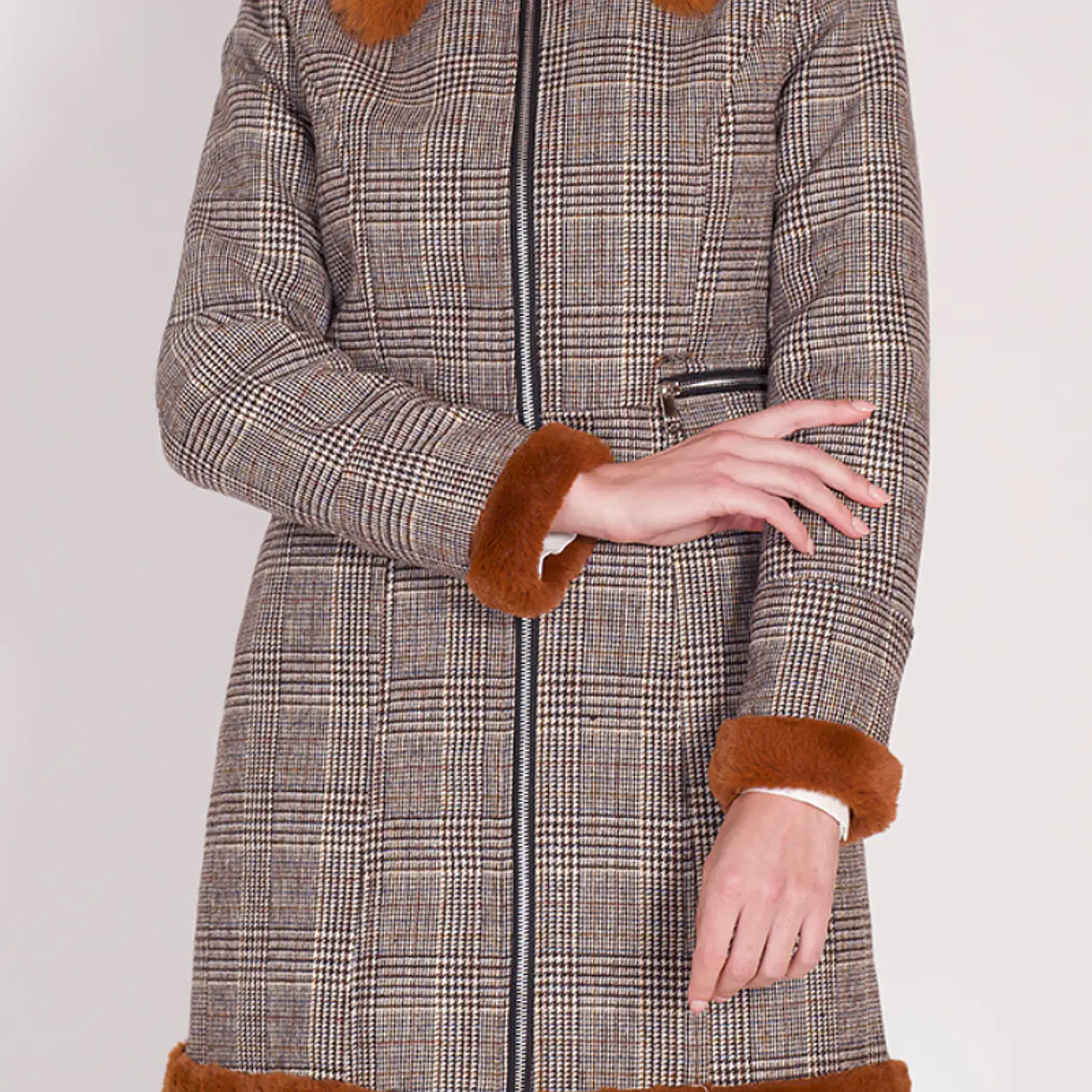 CHAQUETON CUADRILLE CON PIEL (TALLAS S a L) 1