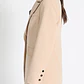 BLAZER LARGO ENTALLADO BEIGE (TALLA 42) - Miniatura 5