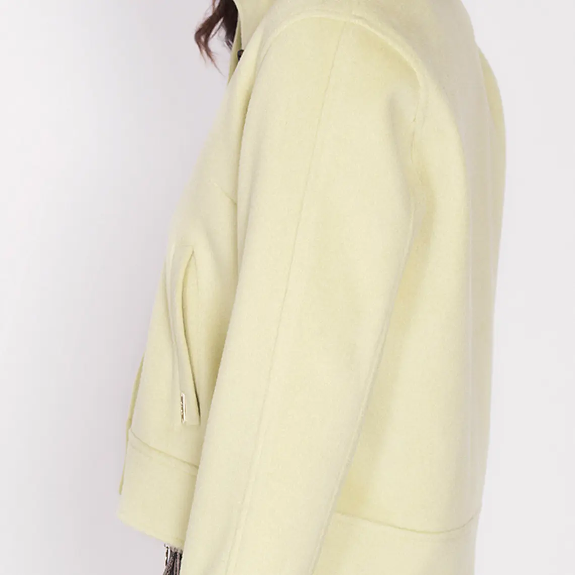 CHAQUETA MAO MELANGE PISTACHO (TALLA L) 3