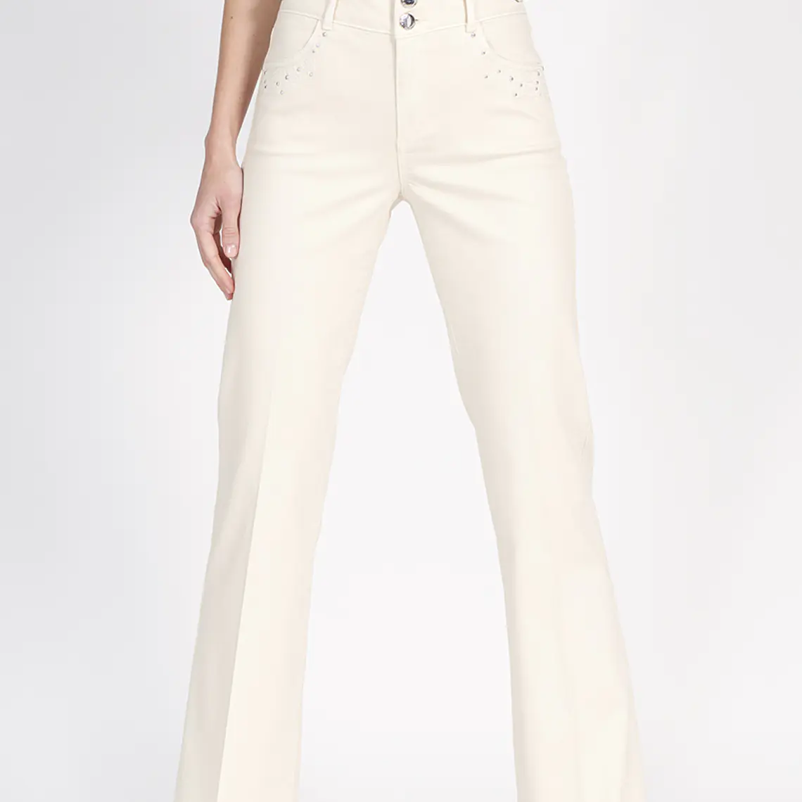 PANTALON RECTO ALGODÓN MODAL BORDADO (TALLAS 36 a 44) 5