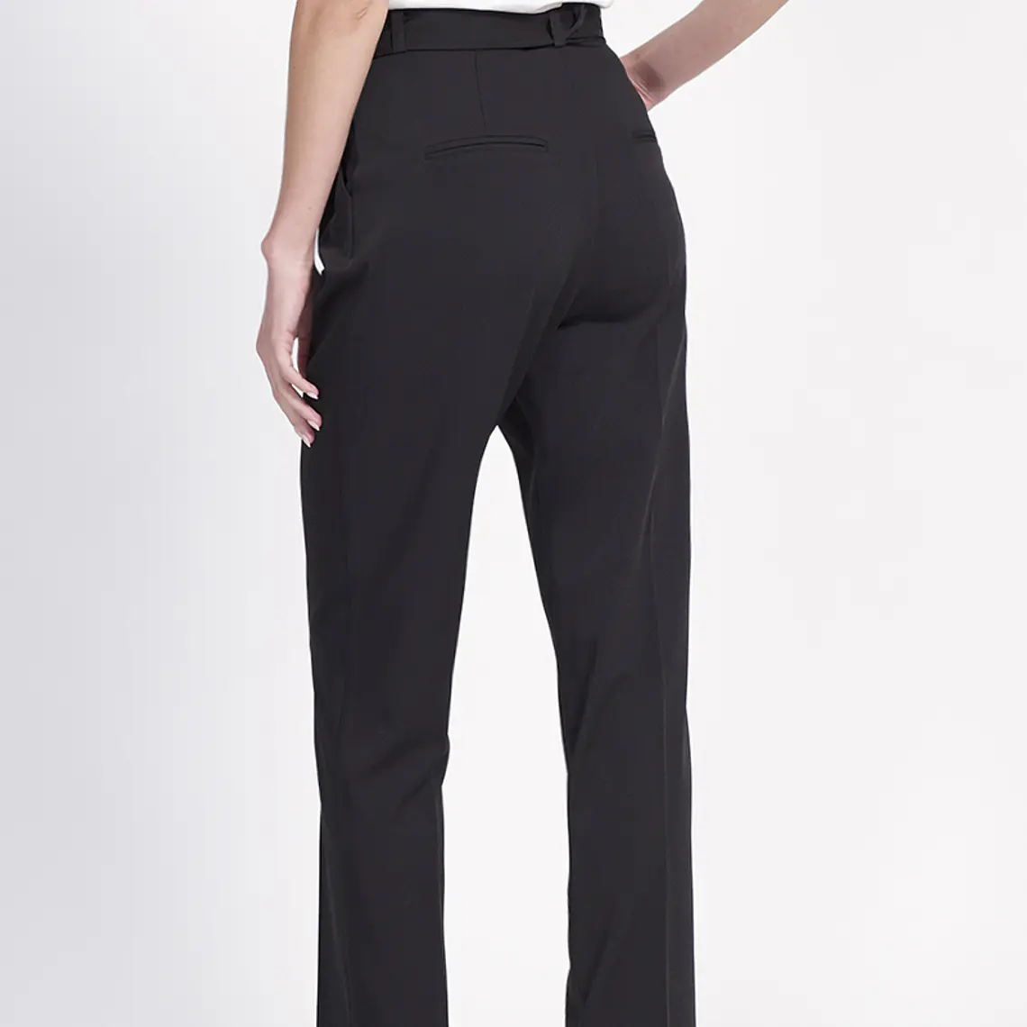 PANTALON SASTRE AMPLIO NEGRO (TALLA 42) 3