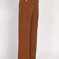 PANTALON RECTO TIRO ALTO TABACO (TALLA L) - Miniatura 6