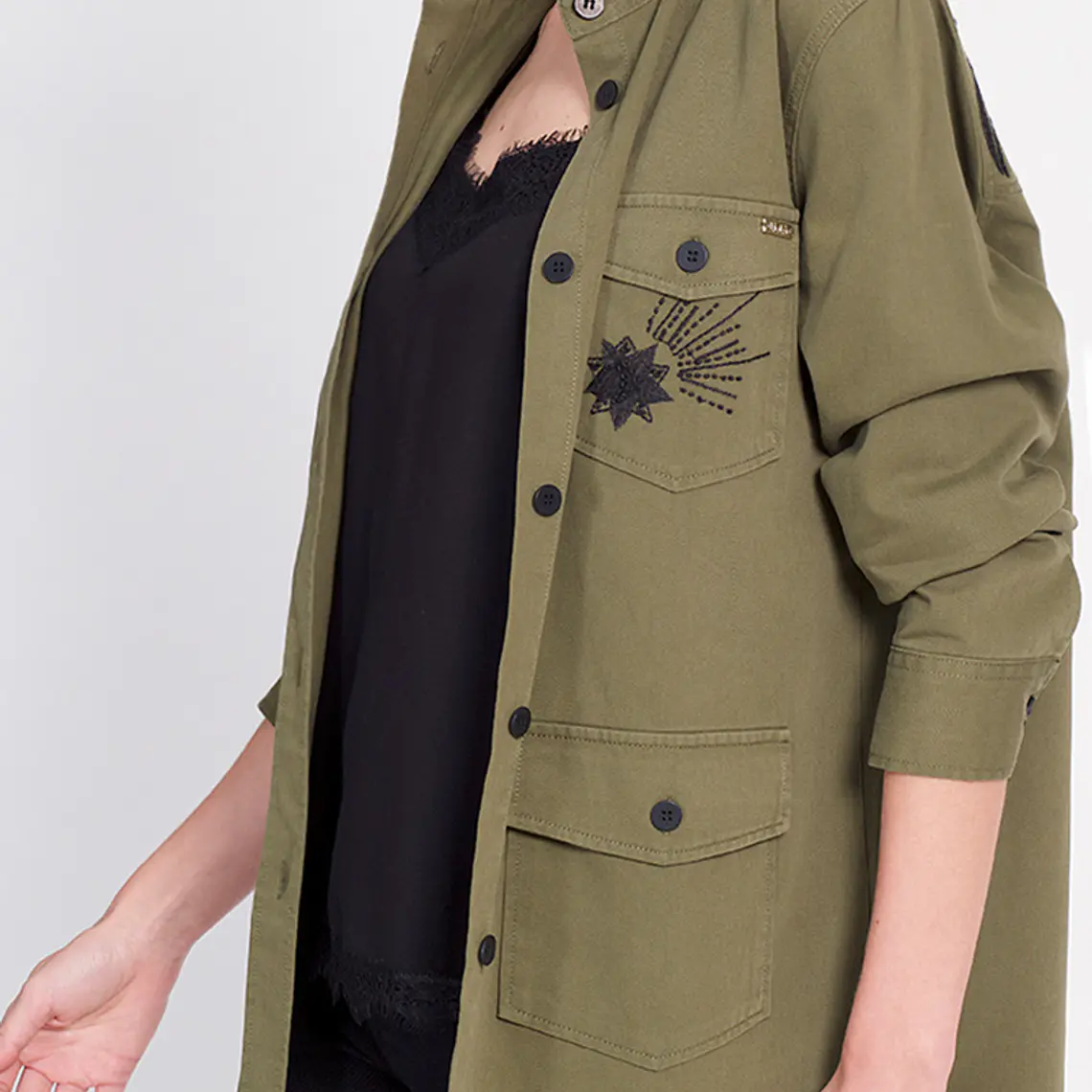 SOBRECAMISA ALGODÓN CARGO MILITAR (TALLA L) 3