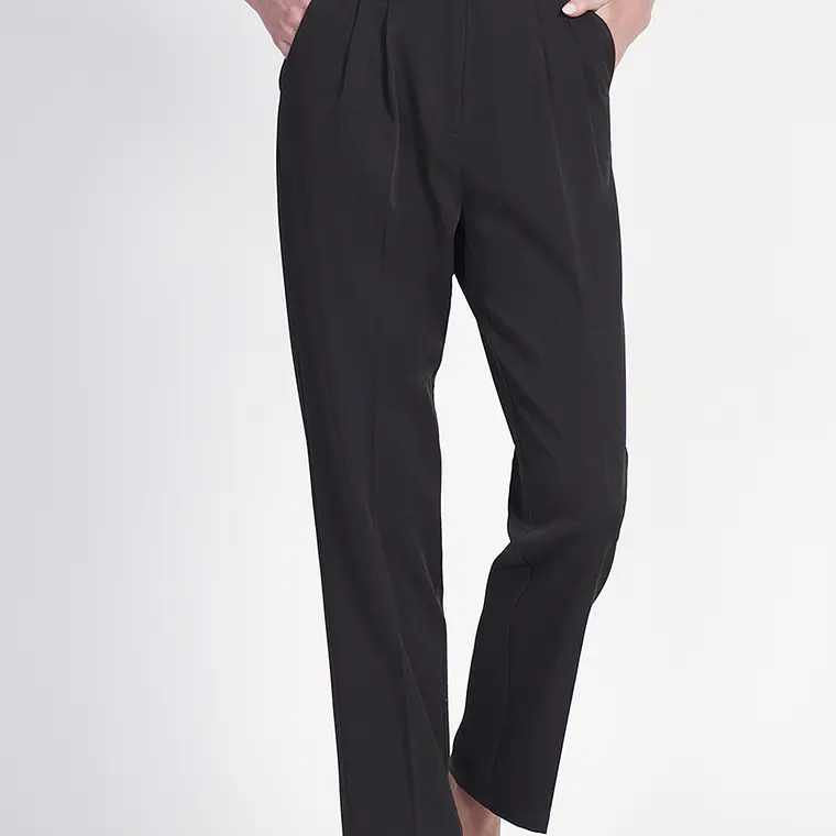 PANTALON SASTRE AMPLIO NEGRO (TALLA 42) 4