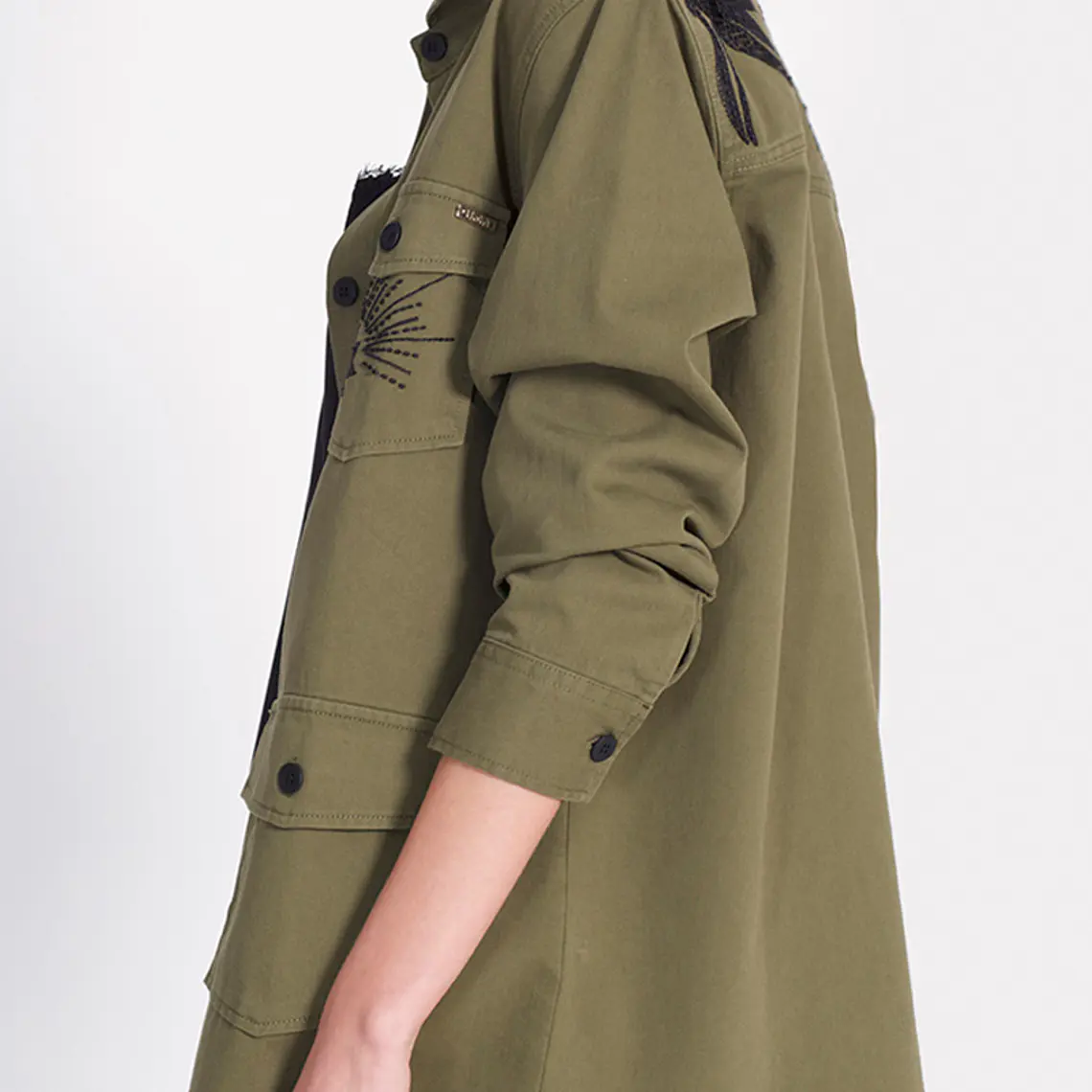 SOBRECAMISA ALGODÓN CARGO MILITAR (TALLA L) 5