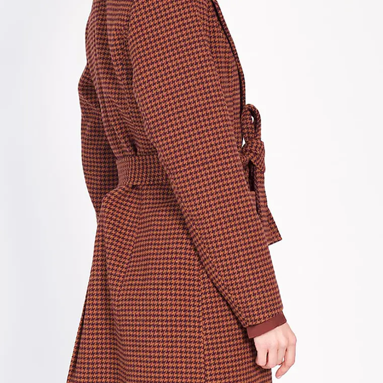 CHAQUETON PIED DE POULE CAFÉ (TALLAS 40 a 44) 4