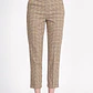 PANTALON PITILLO CON BASTILLA  CUADRILLE BEIGE (TALLA S) - Miniatura 4