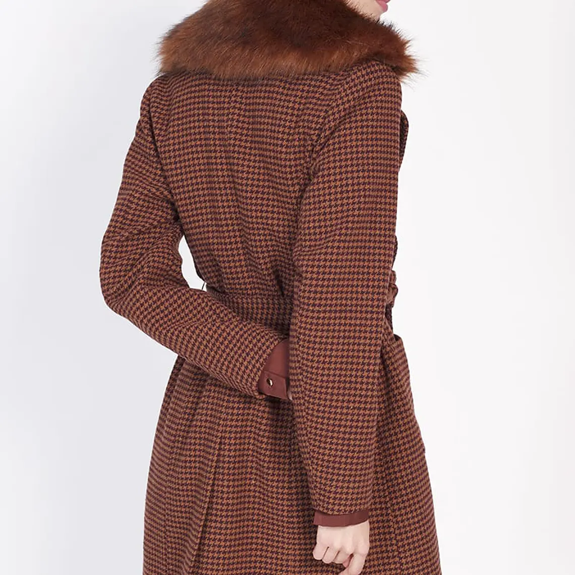 CHAQUETON PIED DE POULE CAFÉ (TALLAS 40 a 44) 6