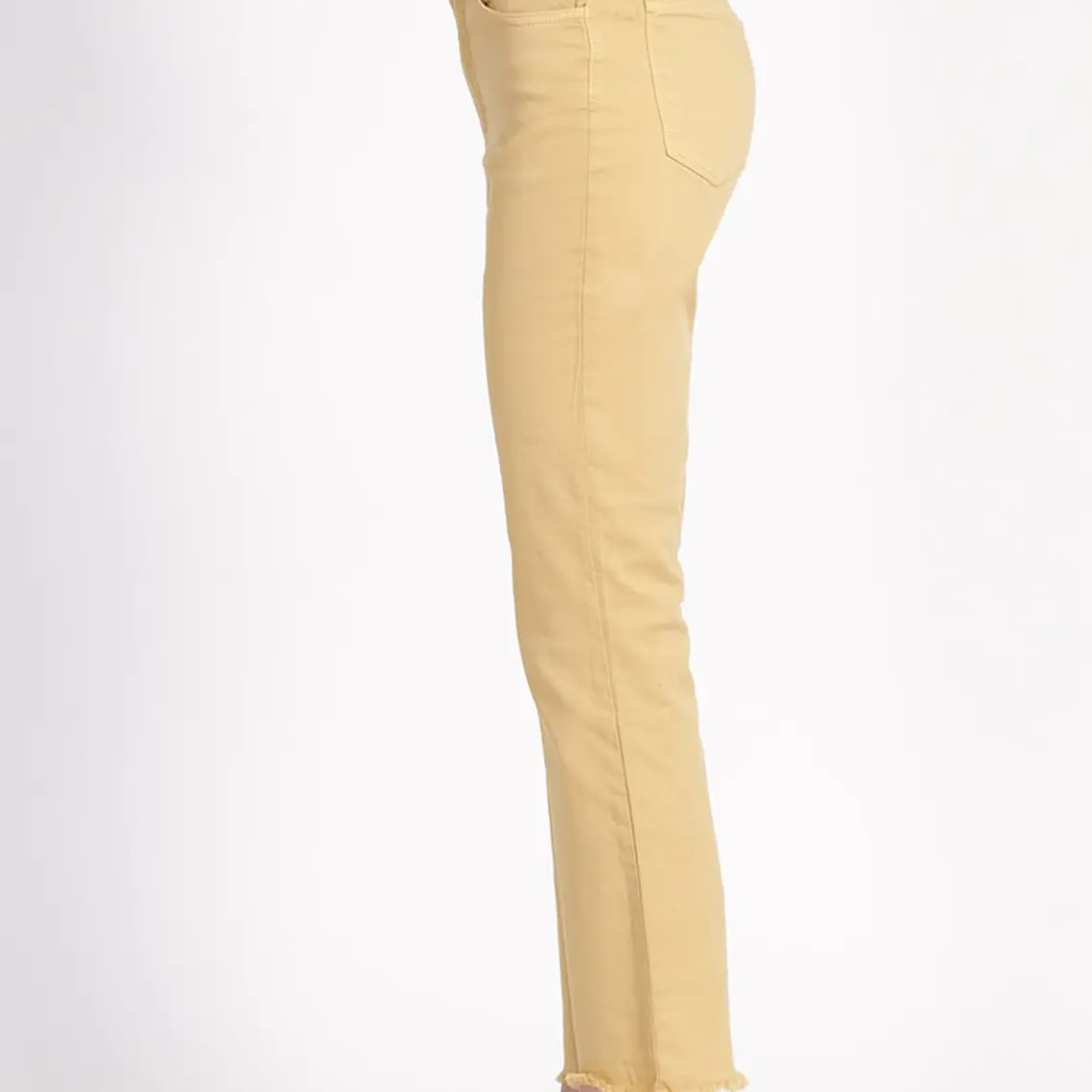 PANTALON FLARE  ALGODÓN PROCESADO (TALLA XL) 4