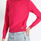 JERSEY TEJIDO CUELLO ALTO  FUCSIA CON LUREX (TALLA XL) - Miniatura 1