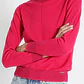 JERSEY TEJIDO CUELLO ALTO  FUCSIA CON LUREX (TALLA XL) - Miniatura 5