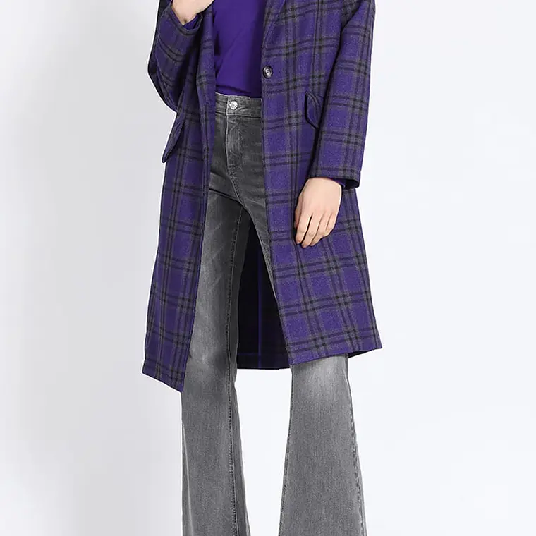 TAPADO CON SOLAPA CUADRILLE VIOLETA NEGRO 2