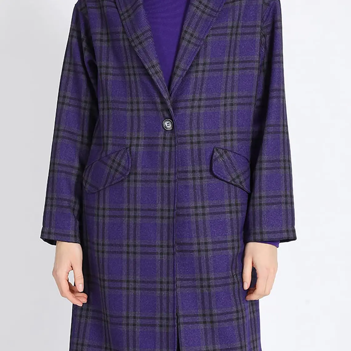 TAPADO CON SOLAPA CUADRILLE VIOLETA NEGRO 3