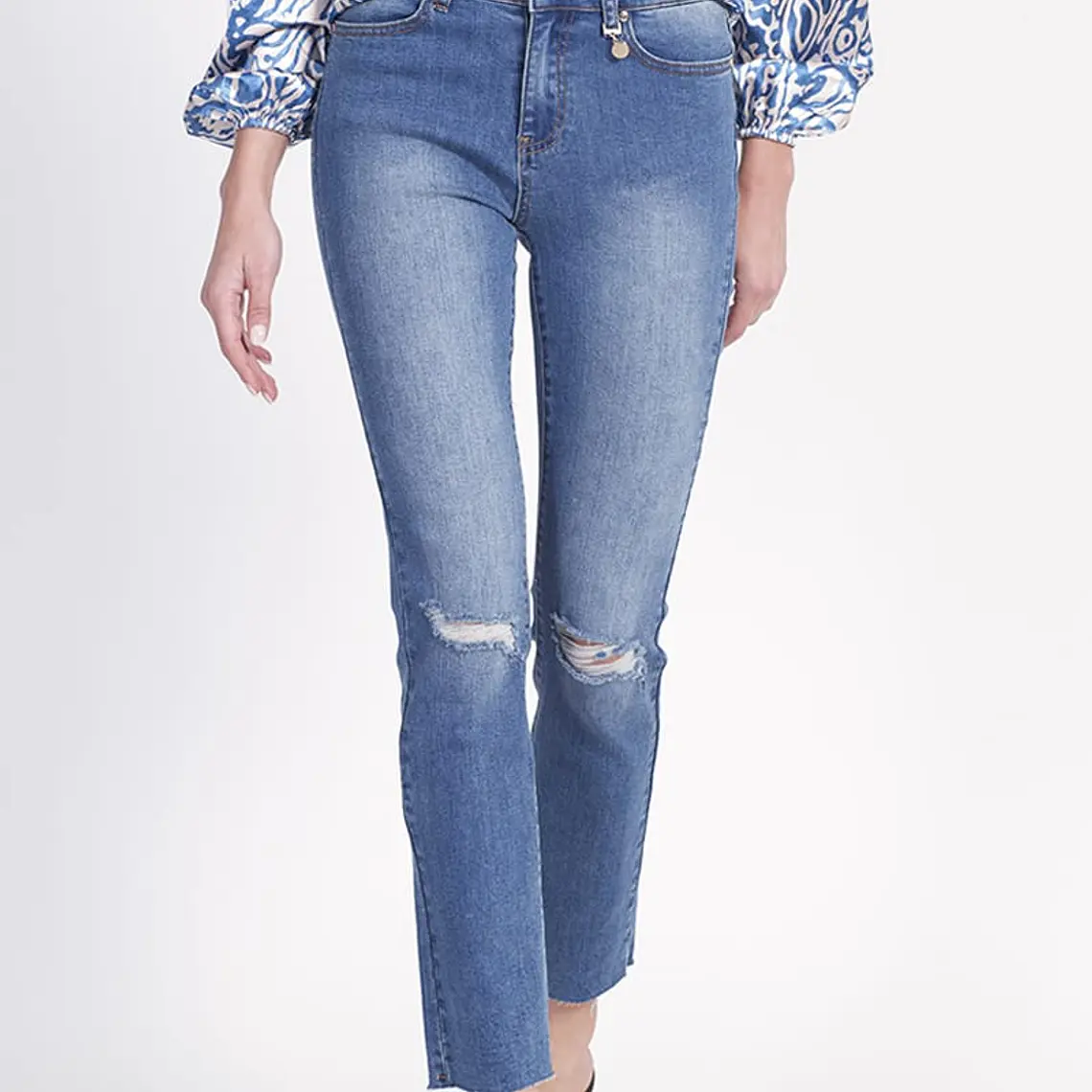 JEANS STRAIGHT  TIRO MEDIO 3