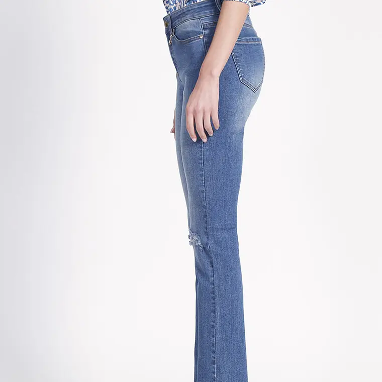 JEANS STRAIGHT  TIRO MEDIO 6