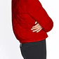 PARKA CORTA RECTA TIPO MOMBER CUELLO ALTO ROJO - Miniatura 6