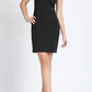 VESTIDO STRASS HALTER NEGRO  CORTE SOBRE LA CINTURA - Miniatura 3