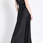 VESTIDO MAXI  SATIN NEGRO - Miniatura 5