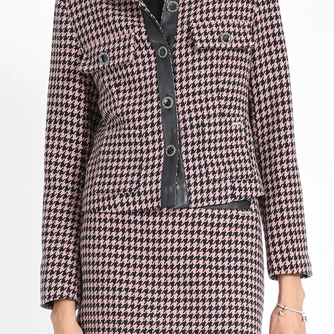 FALDA MINI PIED DE PAUL  NEGRO 3