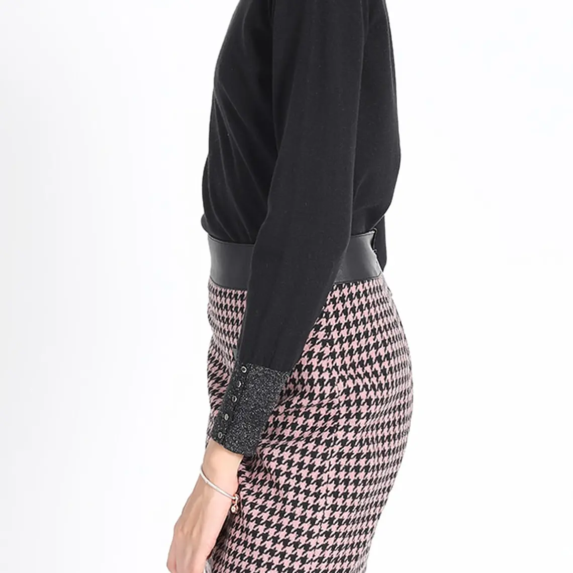 FALDA MINI PIED DE PAUL  NEGRO 6