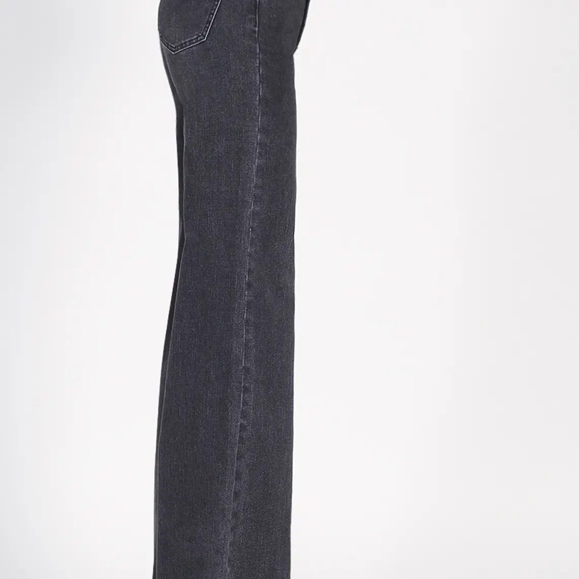 JEANS PALAZZO GABARDINA COLOR NEGRO 4