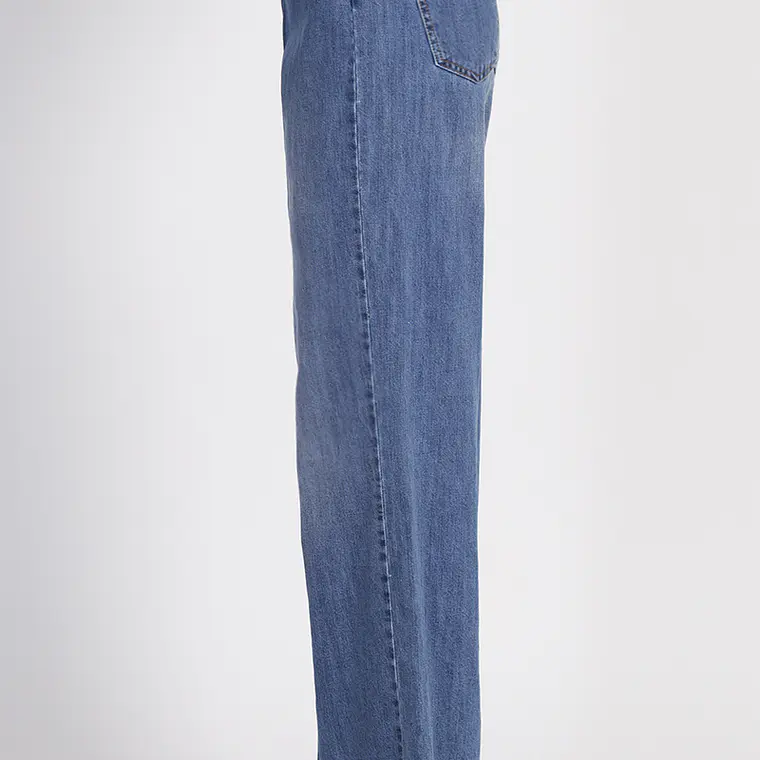 JEANS PALAZZO ALGODÓN AZUL 5