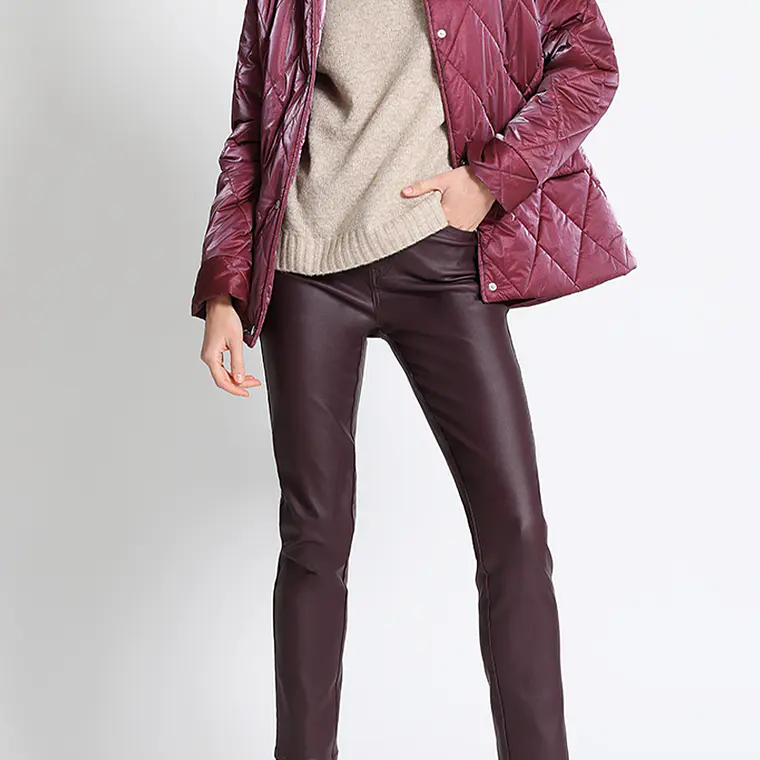 PARKA RECTA IRIDISCENTE BURDEO 1