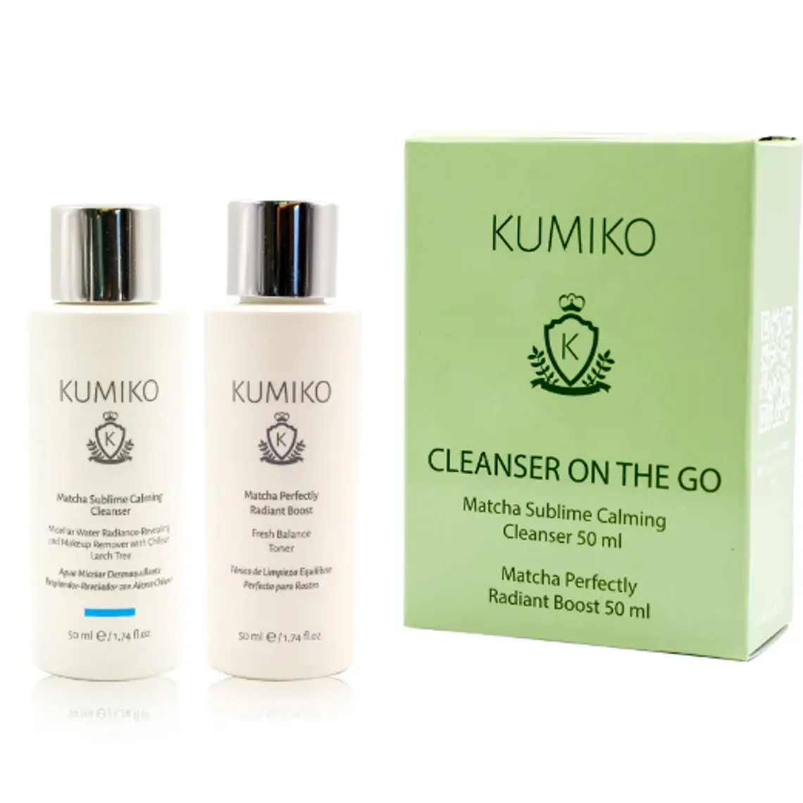 PACK AGUA MICELAR DESMAQUILLANTE Y TONICO DE LIMPIEZA I CLEANSER ON THE GO SET 50 ML (VENCIMIENTO: FEBRERO 2027) 1