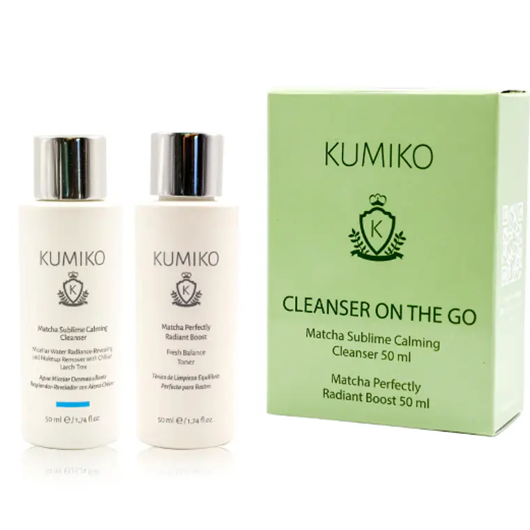 PACK AGUA MICELAR DESMAQUILLANTE Y TONICO DE LIMPIEZA I CLEANSER ON THE GO SET 50 ML (VENCIMIENTO: FEBRERO 2027) 1