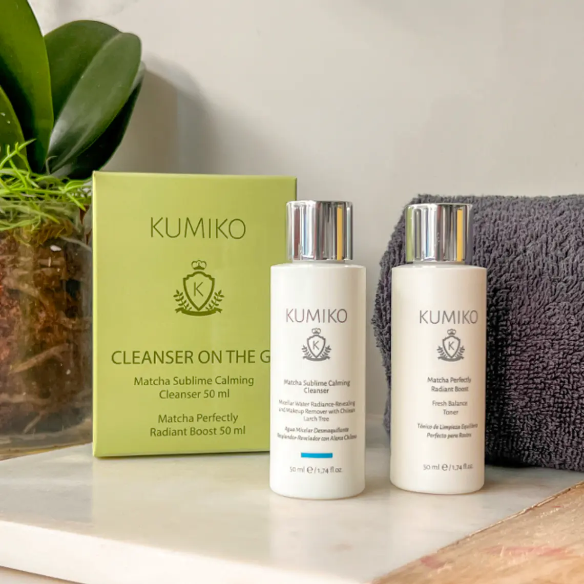 PACK AGUA MICELAR DESMAQUILLANTE Y TONICO DE LIMPIEZA I CLEANSER ON THE GO SET 50 ML (VENCIMIENTO: FEBRERO 2027) 2