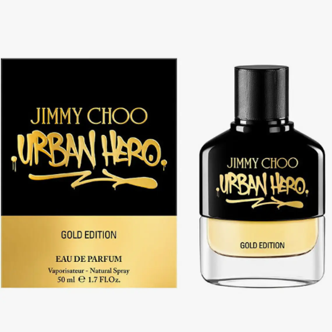 JIMMY CHOO - URBAN HERO GOLD EDIT EAU DE PARFUM (50 ML) / HOMBRE 1