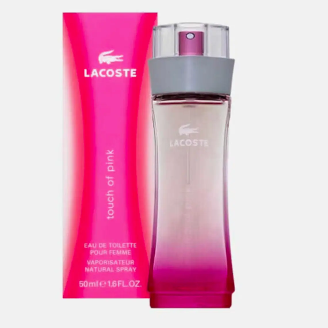 LACOSTE - LACOSTE TOUCH OF PINK EAU DE TOILETTE (50 ML) / MUJER 1