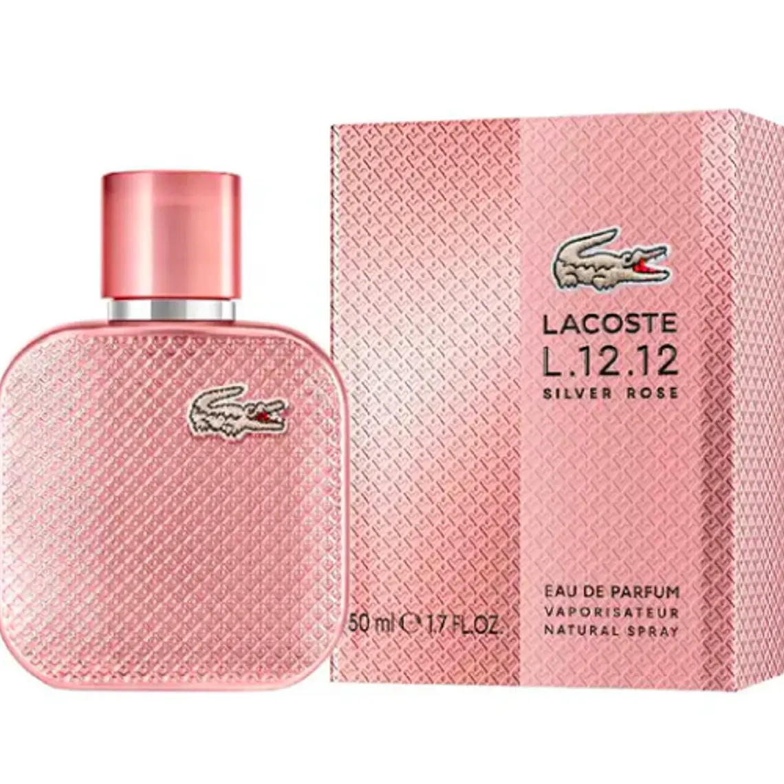 LACOSTE - L1212 SILVER ROSE EAU DE PARFUM (50 ML) / MUJER 1