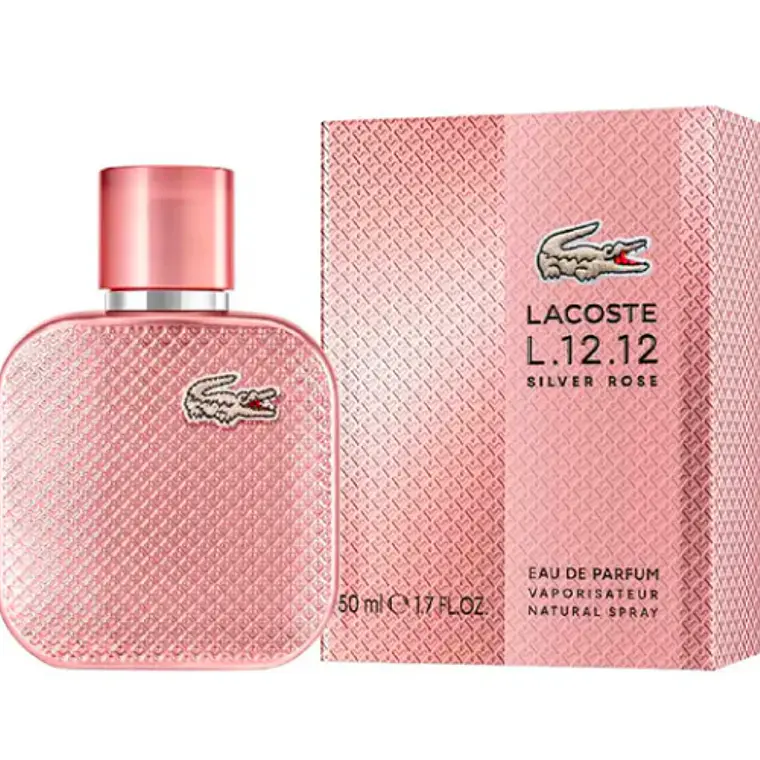 LACOSTE - L1212 SILVER ROSE EAU DE PARFUM (50 ML) / MUJER 1