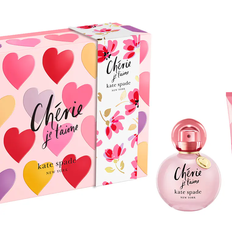 KATE SPADE - CHERIE JE T`AIME COFRE EAU DE PARFUM (100 ML + 100 ML + 7,5 ML) / MUJER 1