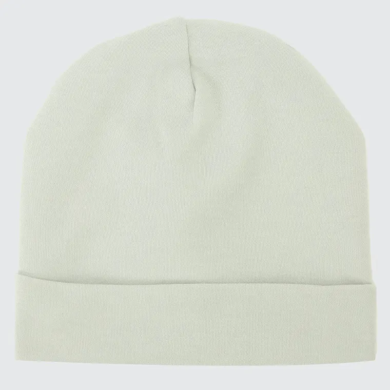 GORRO GRIS BEBÉ ALGODÓN PERUANO (TALLA ÚNICA) 1