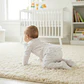 PACK PANTALONES BLANCO GRIS CINTA ROSA ALGODÓN PERUANO (6 a 24 MESES) - Miniatura 5
