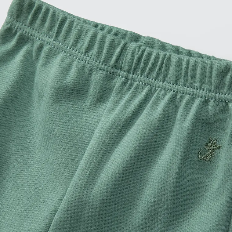 PACK PANTALONES BLANCO VERDE OSITOS ALGODÓN PERUANO (24 MESES) 3