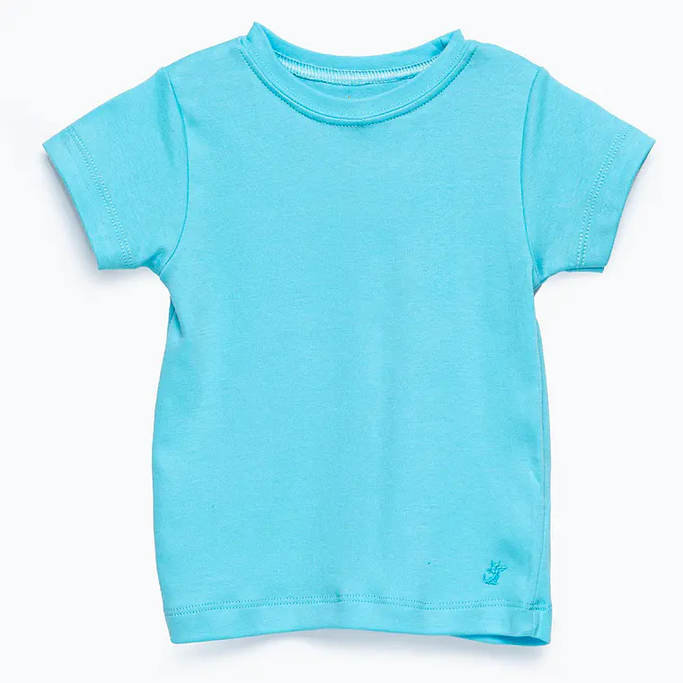 PIJAMA TURQUESA RAMAS ALGODÓN PERUANO (12 y 18 MESES) 2