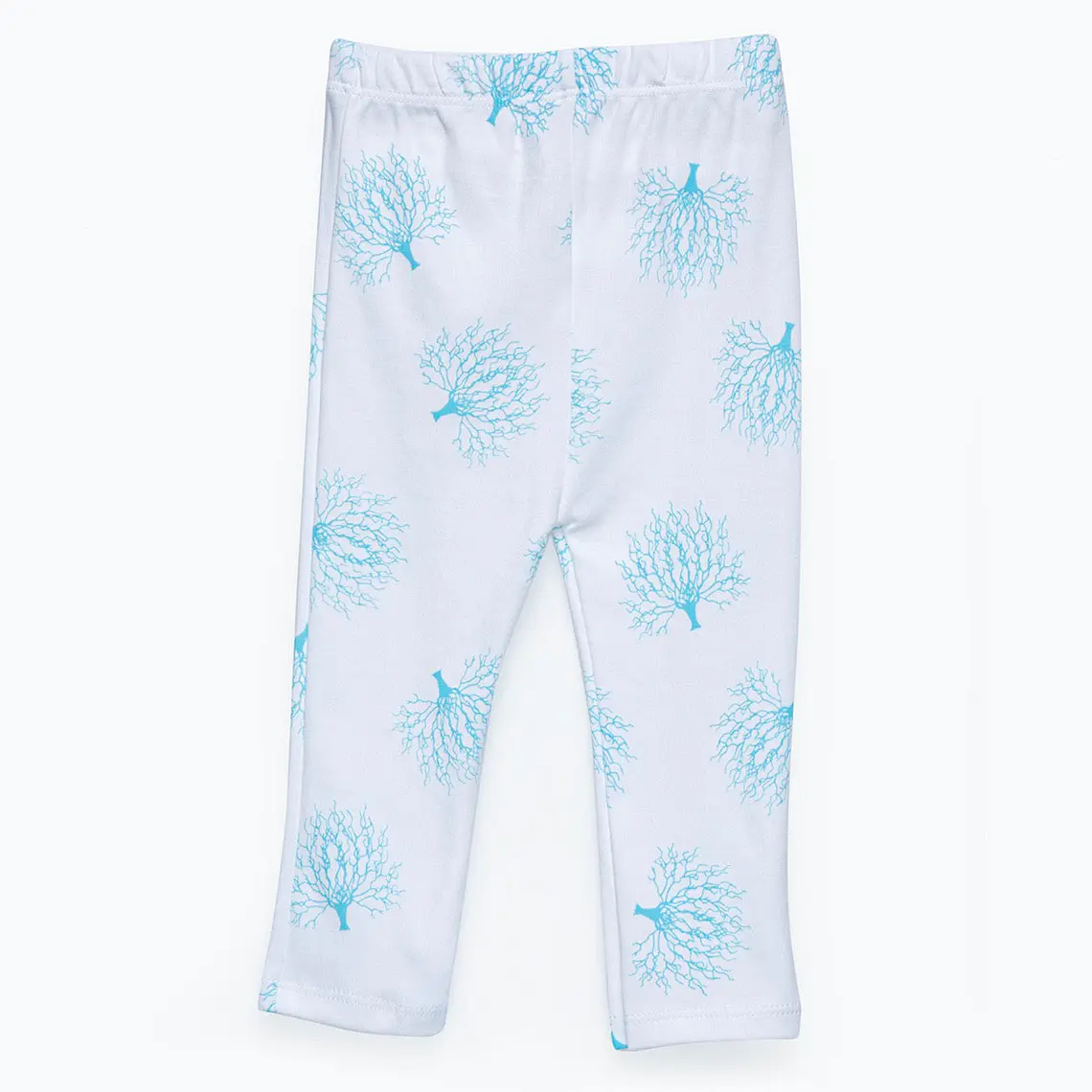 PIJAMA TURQUESA RAMAS ALGODÓN PERUANO (12 y 18 MESES) 3