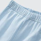PACK PANTALONES CELESTES RAYAS CELESTES ALGODÓN PERUANO (9 a 24 MESES) - Miniatura 3