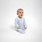 PACK PANTALONES CELESTES RAYAS CELESTES ALGODÓN PERUANO (9 a 24 MESES) - Miniatura 6