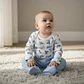 PACK BODY BLANCO CELESTE PERRITOS ALGODÓN PERUANO (9 a 18 MESES) - Miniatura 5