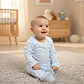 PACK BODY CELESTE RAYAS CELESTE ALGODÓN PERUANO (RN a 24 MESES) - Miniatura 7