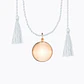 LLAMADOR DE ÁNGELES JOY PINK GOLD CORDON GRIS CLARO - Miniatura 1