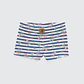 SHORT RAYAS Y FLORES ALGODÓN PERUANO (12 MESES) - Miniatura 2