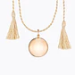 LLAMADOR DE ÁNGELES JOY PINK GOLD CORDON CAMEL - Miniatura 1